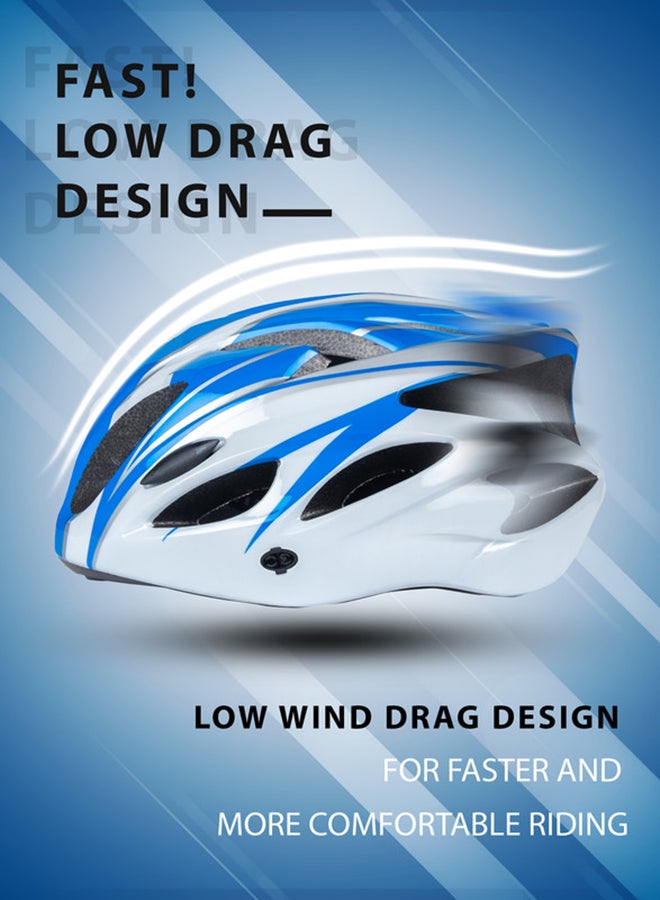 MOUNTAIN GEAR - 17 Vents Ultralight Integrally Molded Cycling Helmet 27x21x14cm - Image 1
