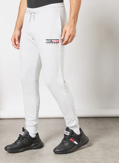 TOMMY JEANS Logo Entry Sweatpants Grey
