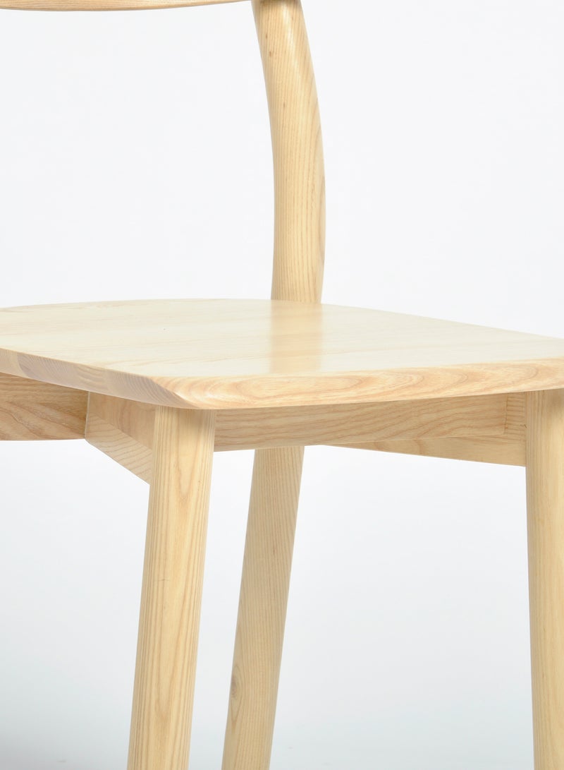 Switch - Dining Chair Wooden Chair Natural 49*50*81cm - Image 1