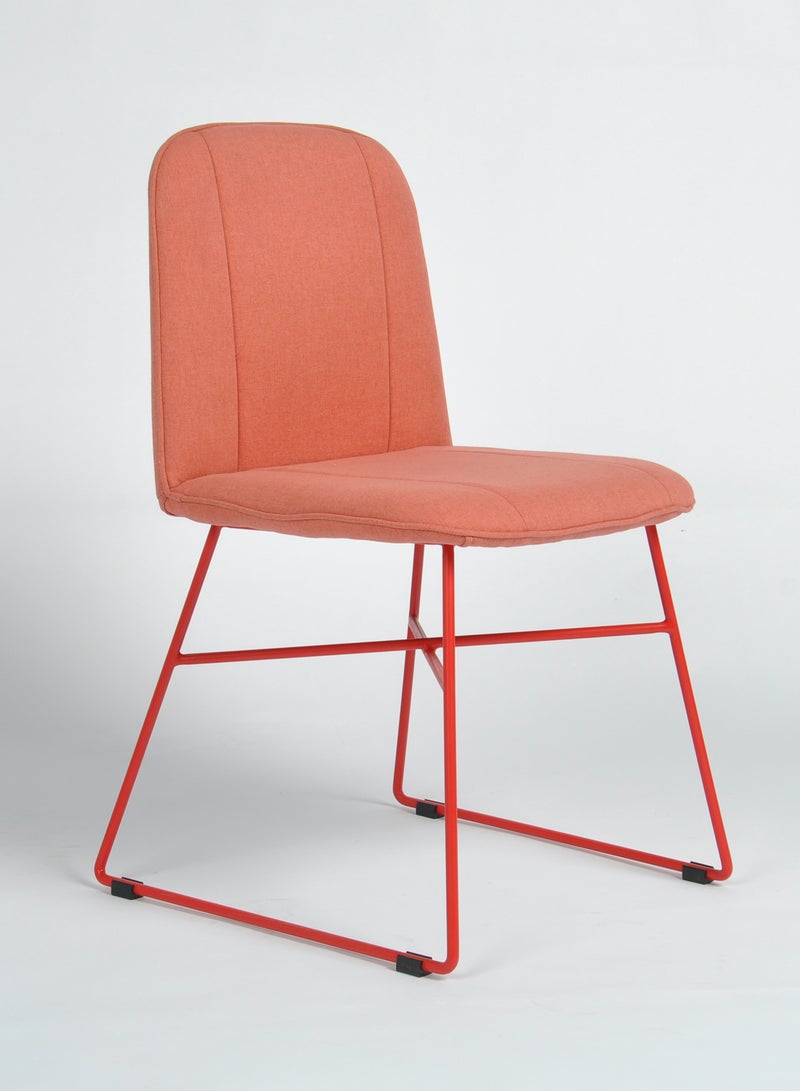 Switch Dining Chair In Red Size 47 X 51 X 82 Red 47 x 51 x 82cm  - Image 1