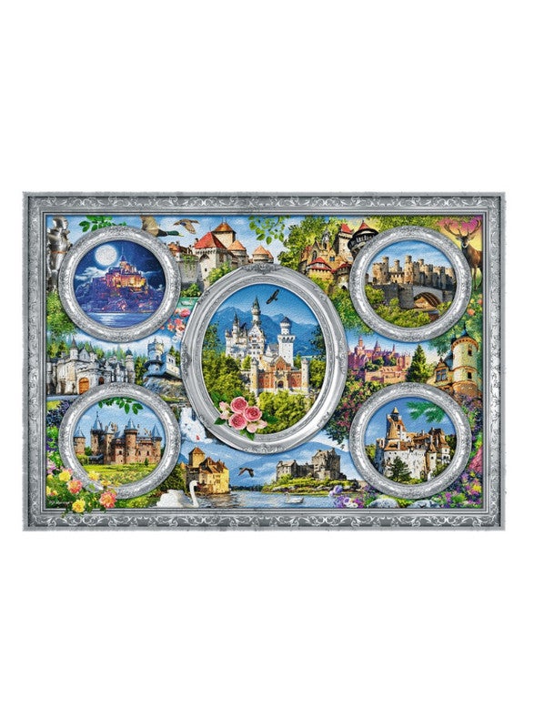 1000-Piece Castles Of The World Jigsaw Puzzles Playset 200cm - v1635975367/N42942944A_2