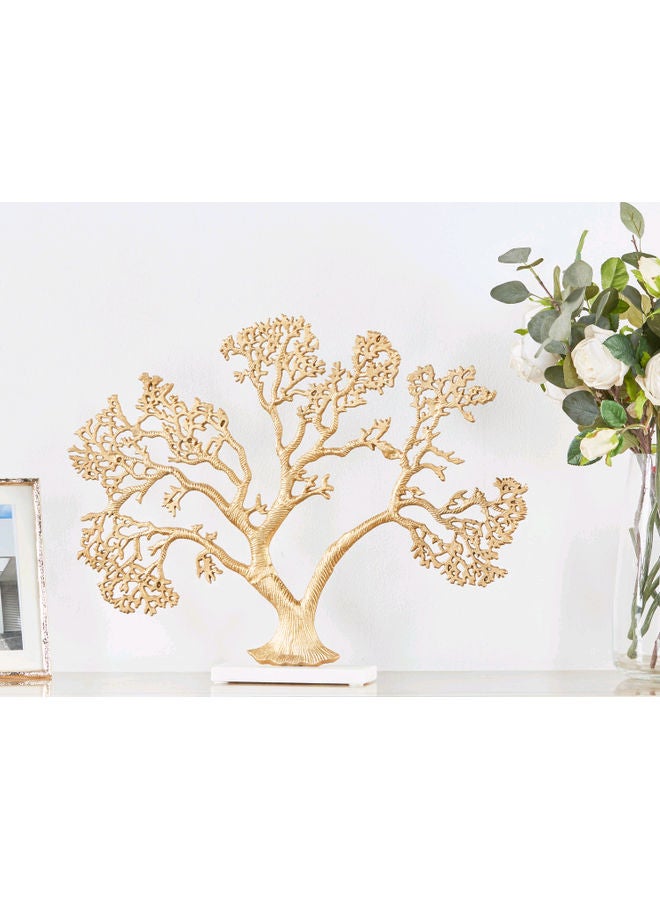 Tree Of Life Decorative Figurine Gold 60 X 60cm - Image 1