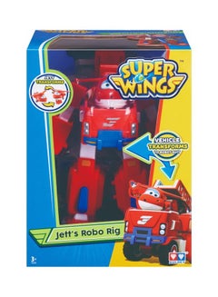 SUPER WINGS Transforming Vehicle Jett 13 x 16 x 22cm  - Image 4