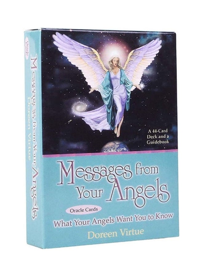 ماركة غير محددة - لعبةُ بطاقات "Messages From Your Angels" 10.5 x 7 x 2سم - Image 1