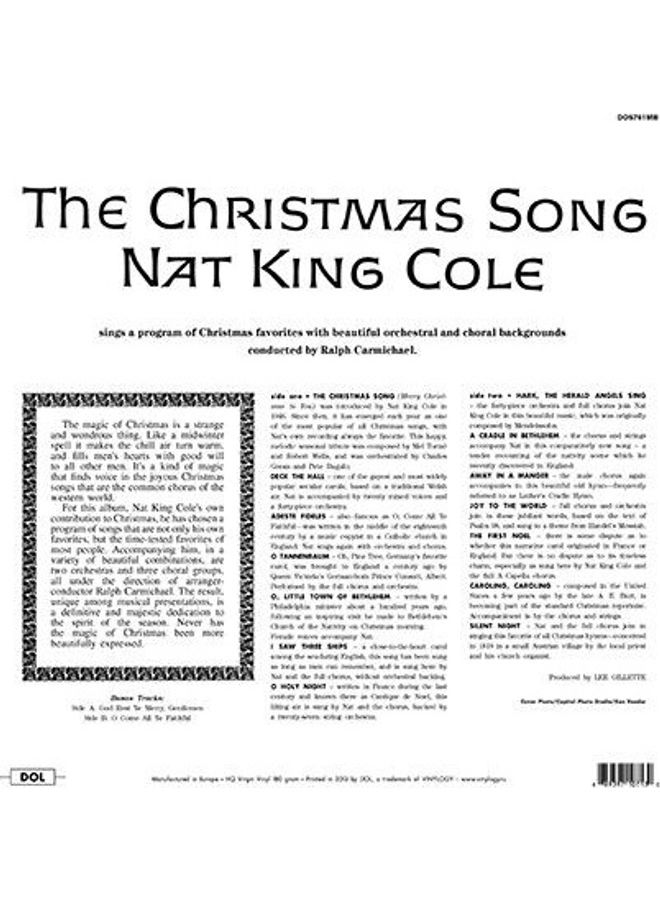 Nat King Cole - The Christmas Song (Coloured Vinyl) - LP Vinyl - Image 2
