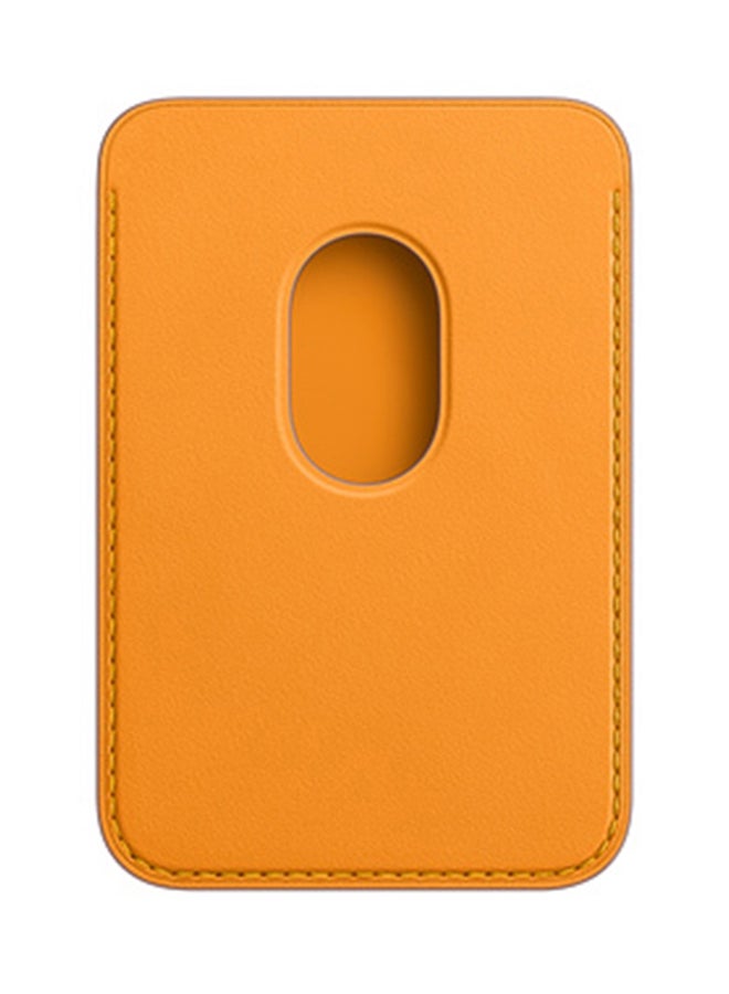 ابل  محفظة من الجلد لهاتف آيفون تدعم شحن ماج سيف كاليفورنيا بوبي - Image 2