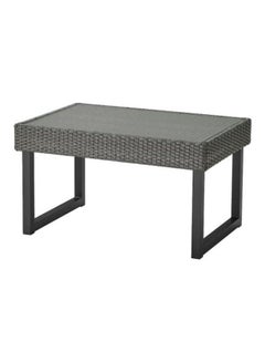 Outdoor Coffee Table Grey 92 x 62cm