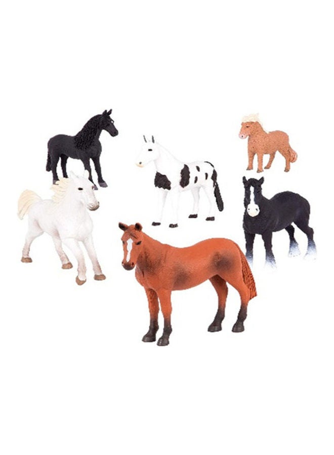 Terra 6-Piece Horse Toy Set for Kids