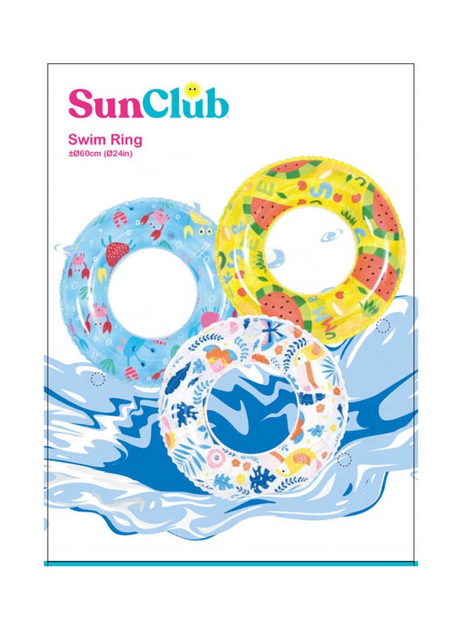 Jilong Sunclub Swim Ring  Floating Swimming Toys For Kids 60cm  - Image 1