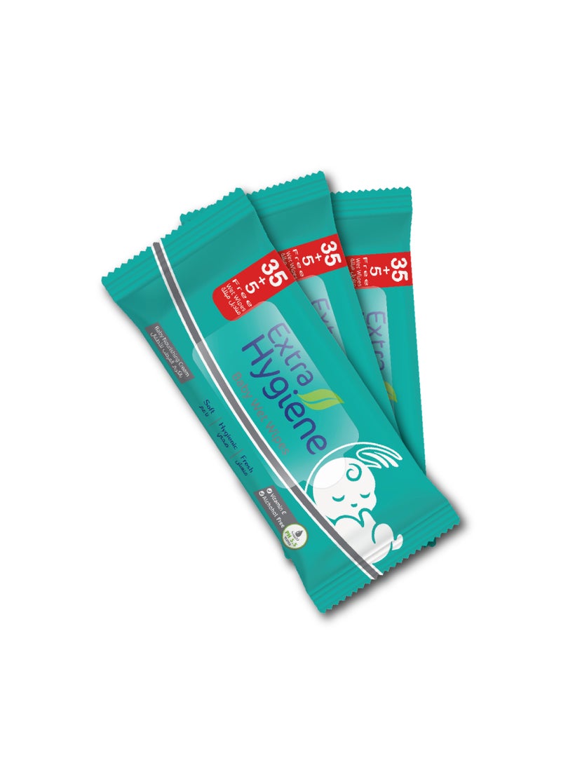Hygiene 120-Piece Baby Wet Wipes 