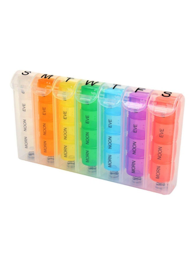 صندوق تخزين أقراص الدواء الأسبوعي - Image 1