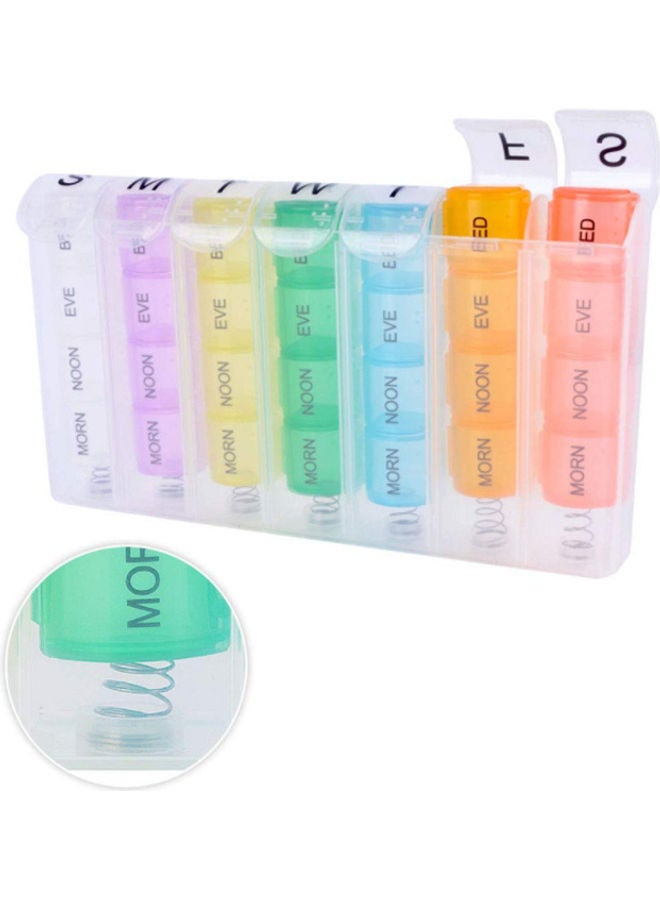 صندوق تخزين أقراص الدواء الأسبوعي - Image 2