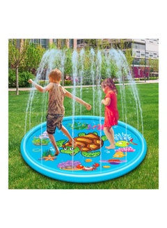 JSAITOYS Inflatable Water Turtle Spray Mat 170x170x2.1cm  - Image 3