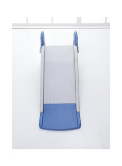 جساي تويز Safety Kids Plastic Folding Slide Toys For Indoor And Outdoor - Blue/Grey 116.5x30x50.5cm  - Image 2