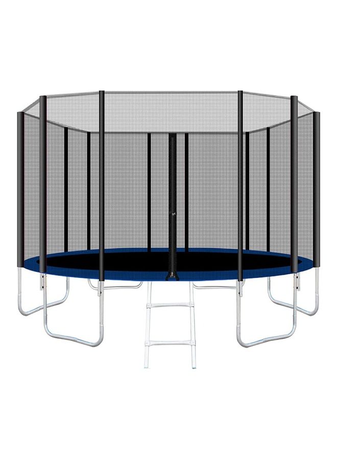 RBWTOYS Bouncy Trampoline With Enclosure Net And Poles Safety Pad Ladder Jumping Mat For Kids 16feet - Image 2