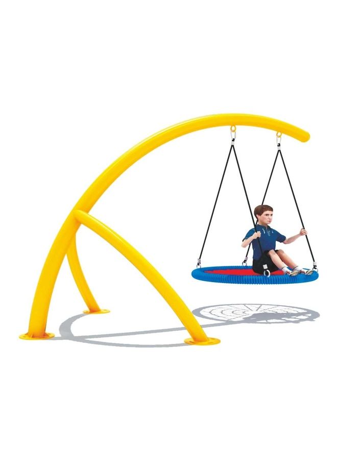RBWTOYS - Outdoor Swing With Premium Metal Round Spider Seat Playset - Image 1