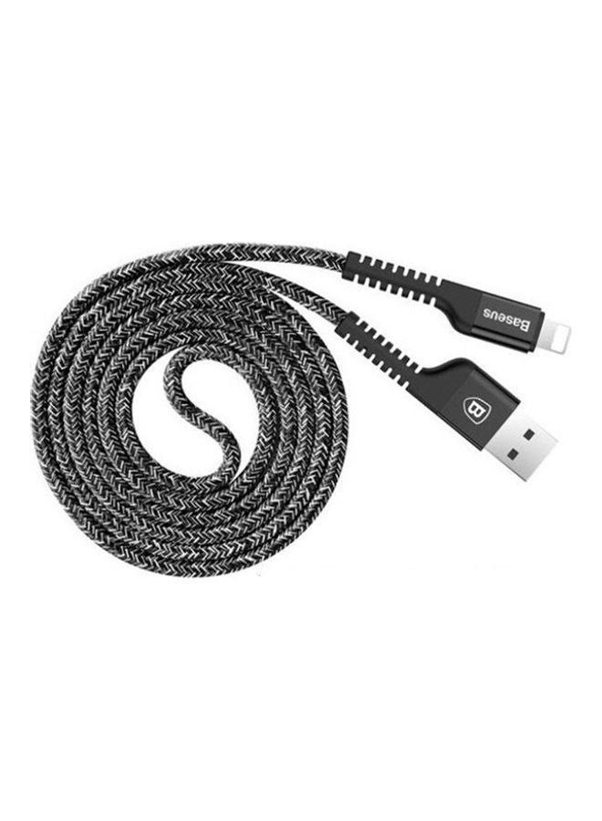بيسوس كابل كونفيدنت مضاد للاهتراء للأجهزة التي تدعم بروتوكول IP أسود / أبيض/ فضي - Image 1