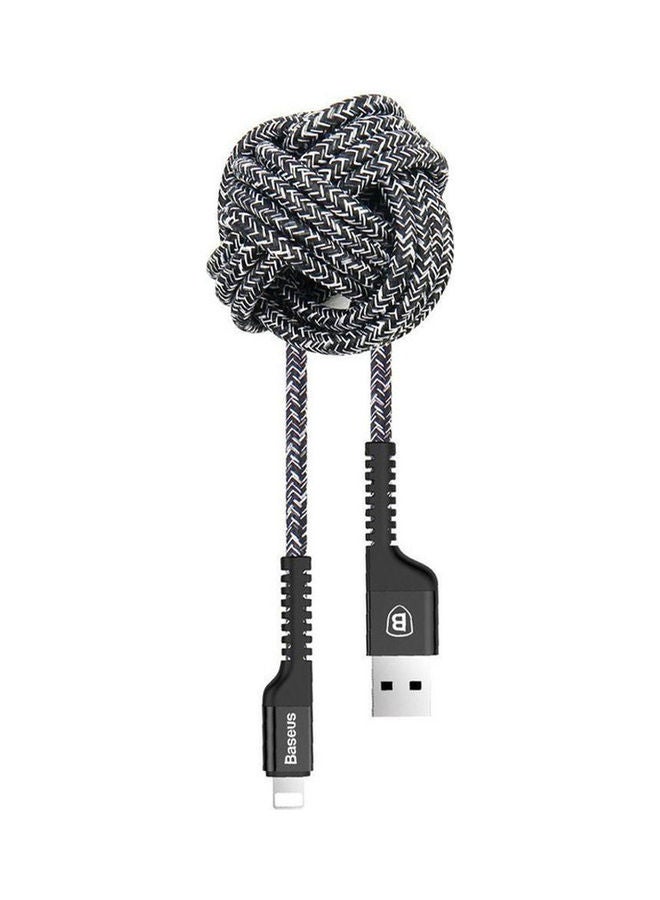 بيسوس كابل كونفيدنت مضاد للاهتراء للأجهزة التي تدعم بروتوكول IP أسود / أبيض/ فضي - Image 3