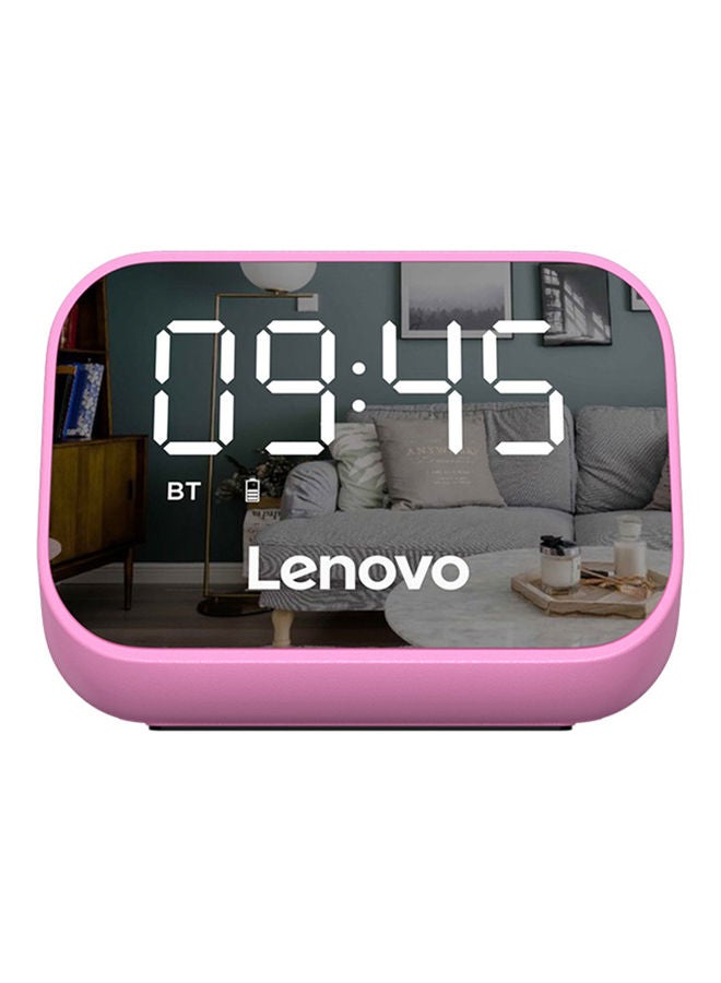 Lenovo Portable Wireless Subwoofer Stereo Speaker TS13 Pink - Image 1
