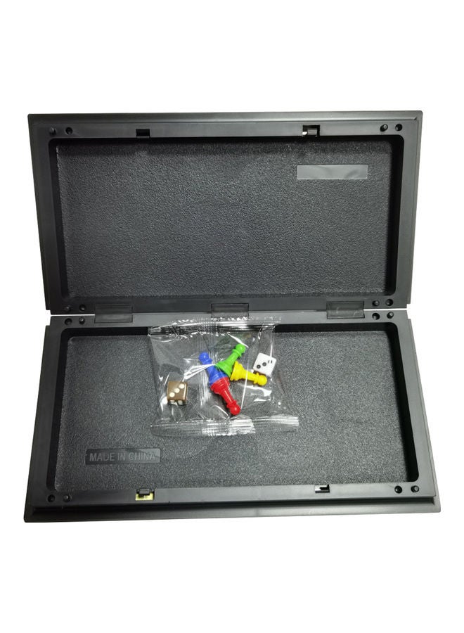 null - Portable Magnetic Snakes And Ladders Board Game Set - Image 1