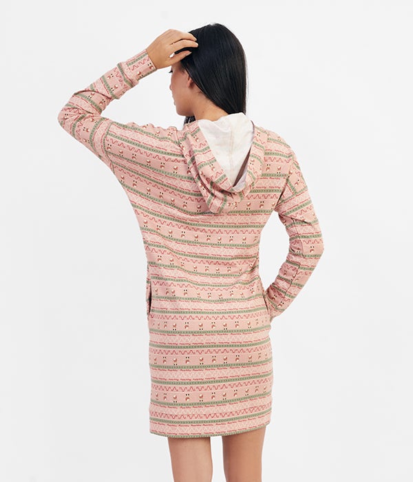 Pj's Cotton Blend Round Neck Long Sleeve Nightdress Simon - Image 3