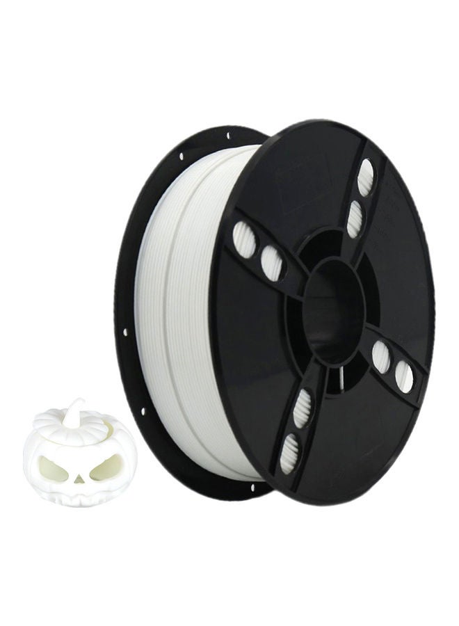 1.75mm PLA 3D Printer Filament White  - Image 1