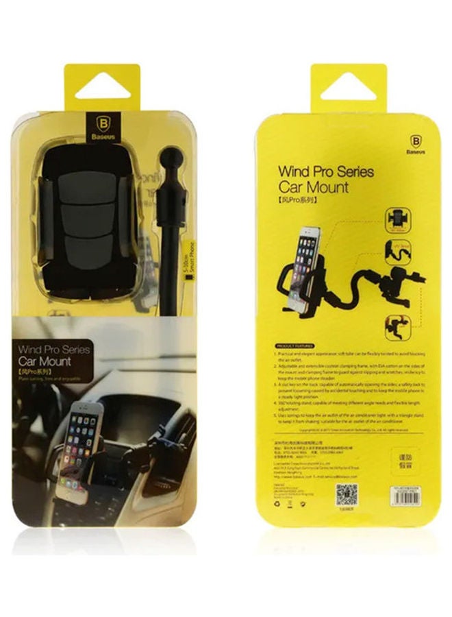 بيسوس وحدة تثبيت بالسيارة من سلسلة ويند برو أسود - Image 4
