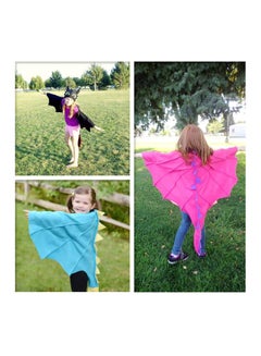 MissTiara Children's Dinosaur Cloak Hat Mask Cosplay Costume Set For 3-8Year 120cm  - Image 4