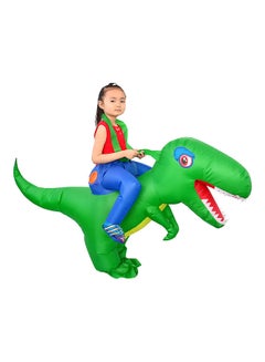 MissTiara Children's Inflatable Dinosaur Costume Mount Cosplay 70cm  - Image 1