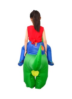 MissTiara Children's Inflatable Dinosaur Costume Mount Cosplay 70cm  - Image 3