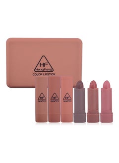 Heng Fang 6-Piece Matte Lipstick Set Red  - Image 2