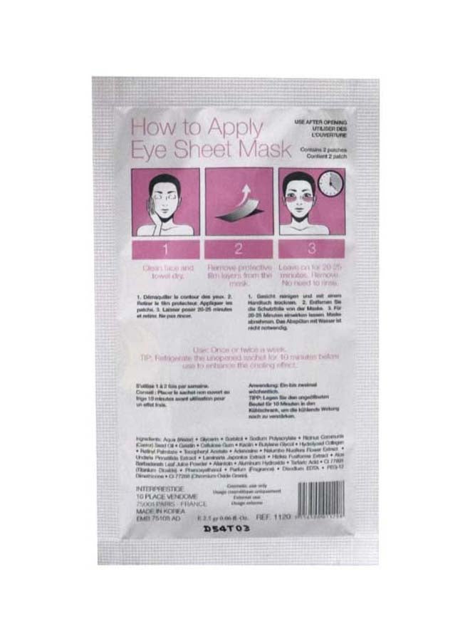 Christian Breton Paris - Set of 3 - Lifting & Firming Hydrogel Eye Contour Mask White 3*2.5ml - Image 1