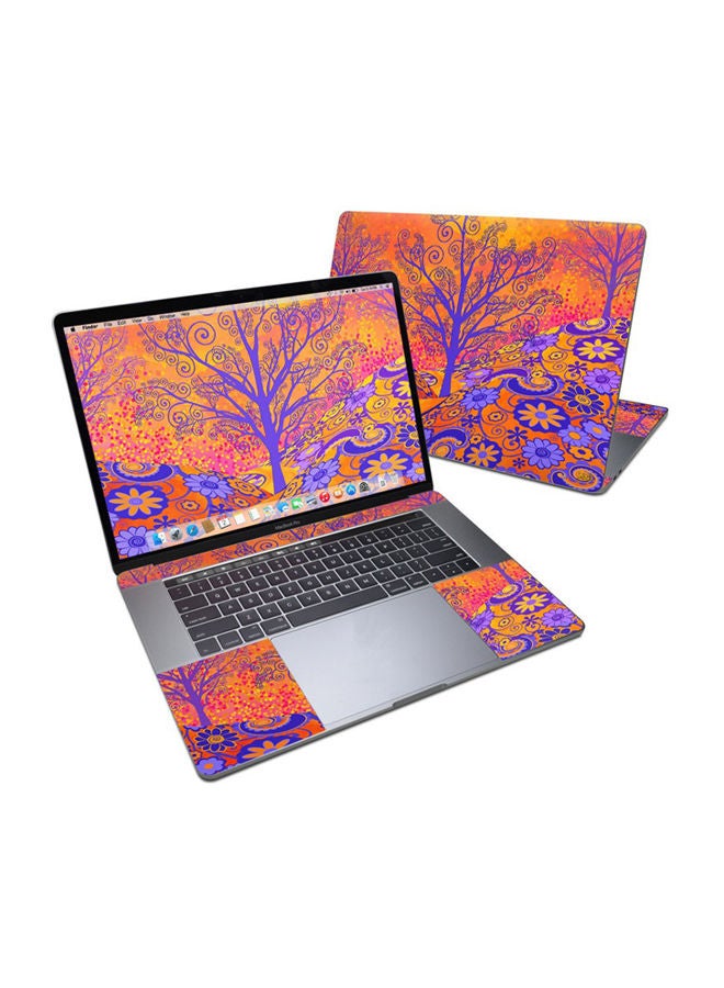 Sunset Park Cut Skin For Apple Macbook Pro 15 Multicolour