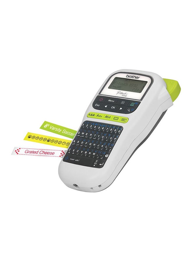 بروذر آلة صنع الملصقات PT-H110 متعددة الألوان متعدد الألوان  - Image 1