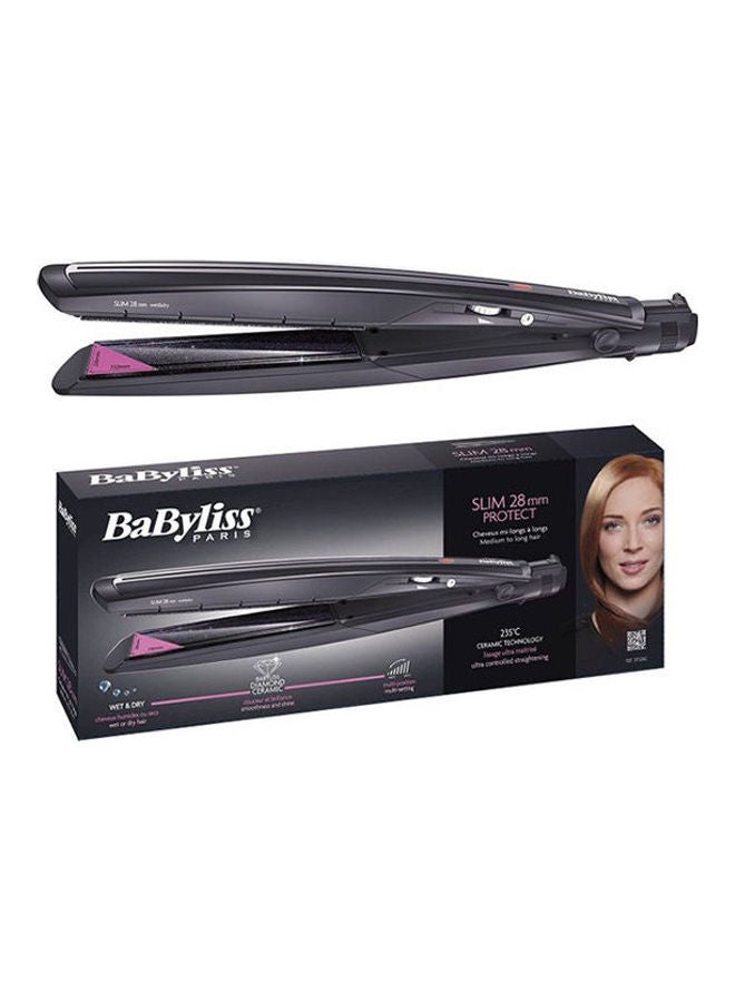 BaByliss Hair Dryer Power Pro E Protect With Slim Hair Straightener Black/Gold - Image 4