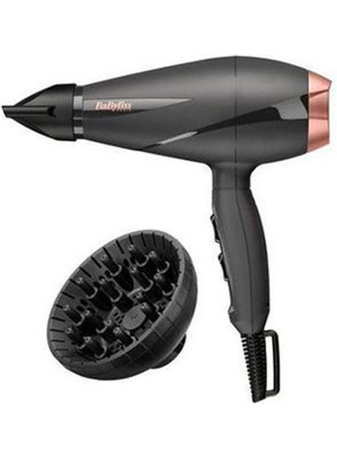 BaByliss Pro Professional Hair Dryer  Ac Motor With  Intense Protect Slim Hair Straightener - 235 Celsius - Wet And Dry Black - Image 4