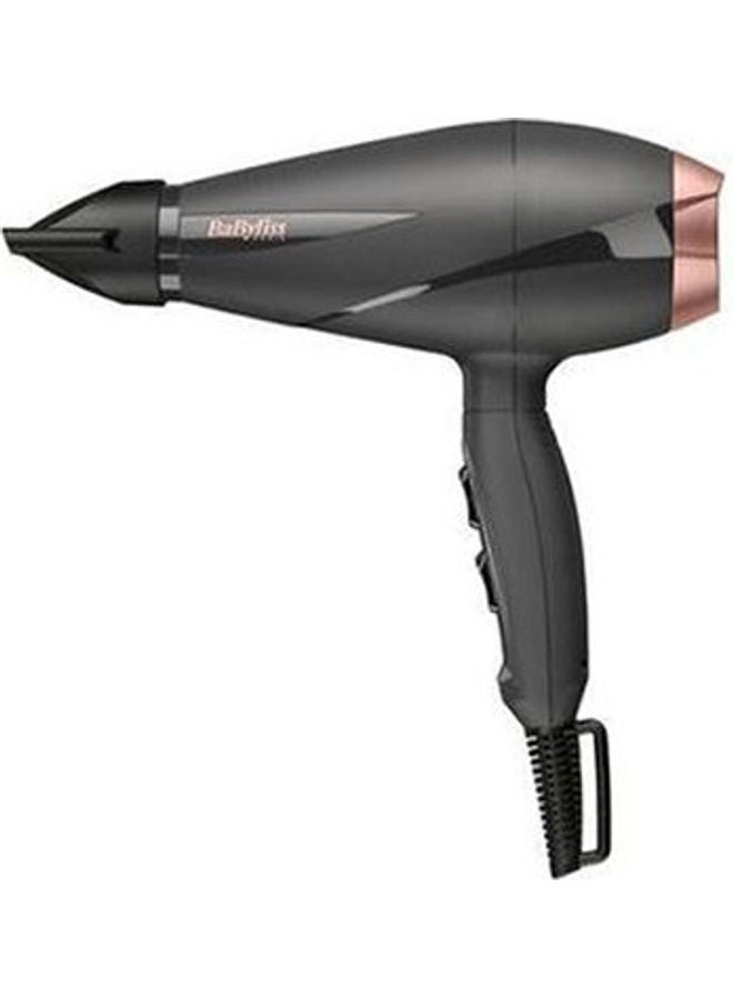 BaByliss Pro Professional Hair Dryer  Ac Motor With  Intense Protect Slim Hair Straightener - 235 Celsius - Wet And Dry Black - Image 5