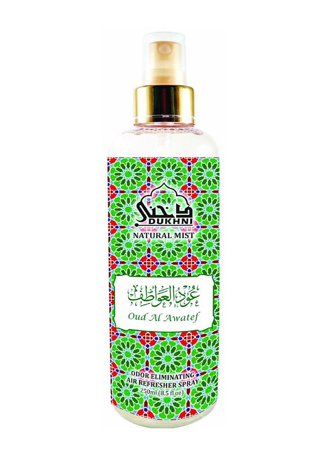 دخني عطر العود عواطف أخضر 250ملليلتر  - Image 1
