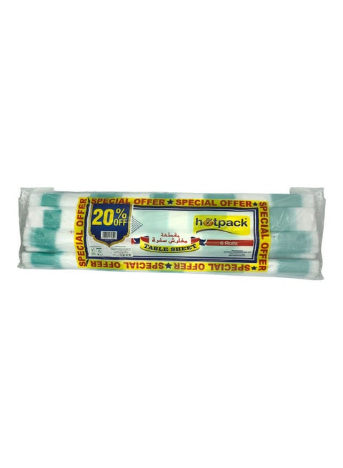 6-Rolls Perforated Sofra Roll Assorted 51cm
