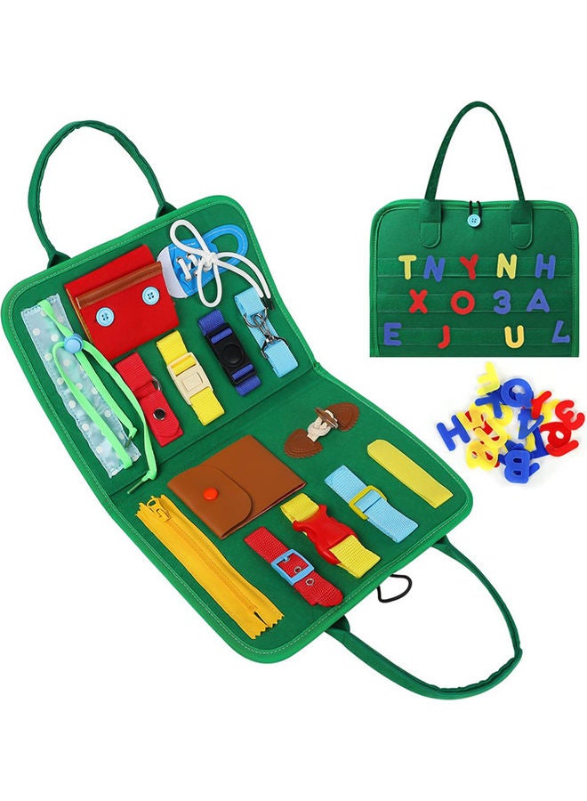 Sensory Toddler Busy Activity Board - Image 1