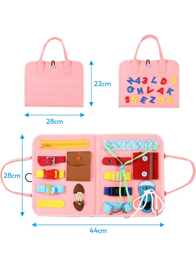 Sensory Toddler Busy Activity Board - Image 4