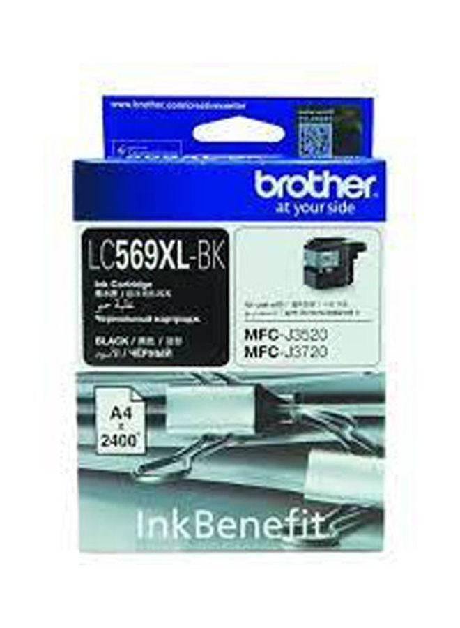 brother Ink Cartridge  LC569XLBK Black - Image 1