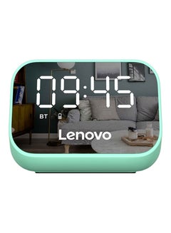 Lenovo Wireless  Audio Player Single Mirror Alarm Clock TS13 Green  - Image 1