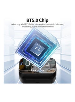 Lenovo Wireless  Audio Player Single Mirror Alarm Clock TS13 Green  - Image 3