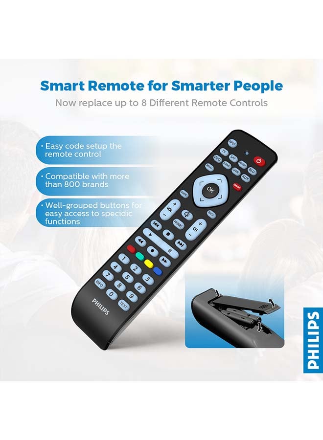 Generic - 8 In 1 Universal Remote Control Black - Image 1