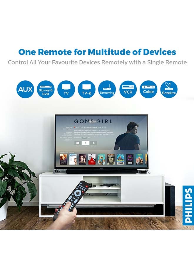 Generic - 8 In 1 Universal Remote Control Black - Image 1