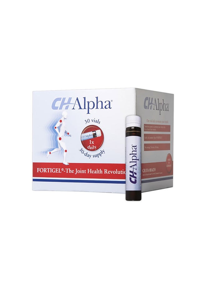 Ch-Alpha - Gelita Health Collagen For Joint And Cartilage 30 Vials 750ml - Image 1
