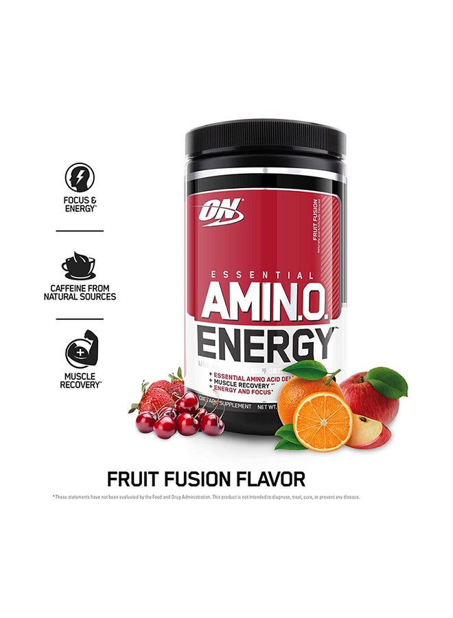 Optimum Nutrition Essential Amino Energy - Fruit Fusion - 30 Servings -270gm  - Image 2