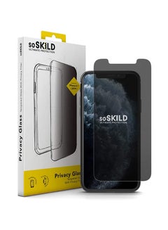 soSKILD Privacy Screen Protector For Apple iPhone 11 Black/Clear  - Image 1