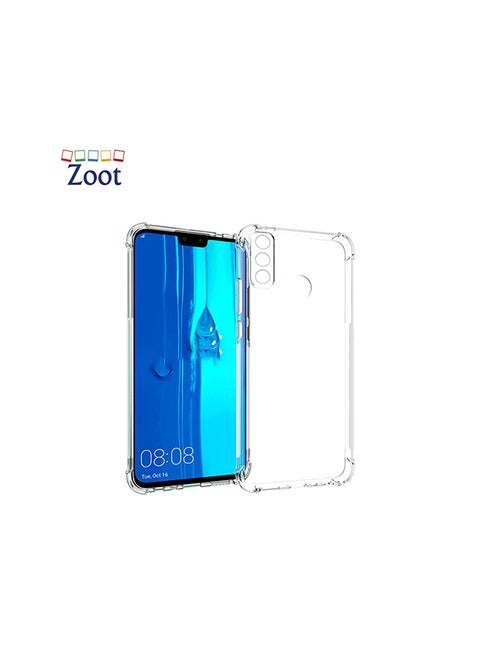 Protective Case Cover with Bumper for Huawei Y8S Clear
